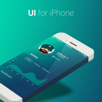Awesome iPhone Activity Application UI 
