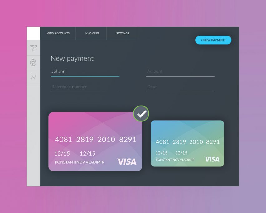 Payment Form UI Template Free 