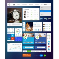 Social eCommerce Widgets Free UI Kit