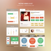 Metro UI Freebie PSD Kit