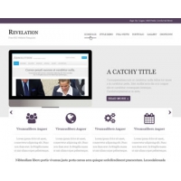 Revelation Free PSD Website Template