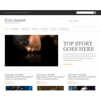 Columnist Free PSD Website Templateu