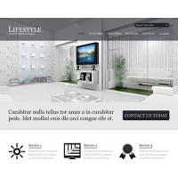 Lifestyle Free PSD Website Template