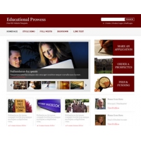 Educational Prowess Free PSD Website Template