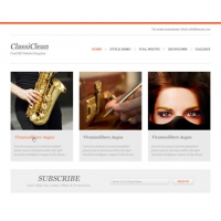 ClassiClean Free PSD Website Template