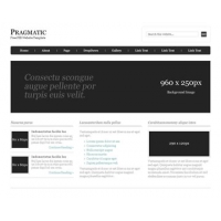 Pragmatic Free PSD Website Template