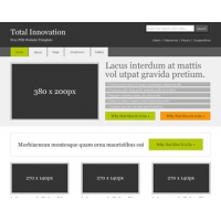 Total Innovation Free PSD Website Template