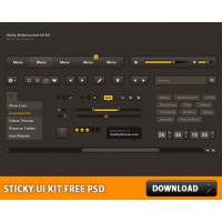 Sticky UI Kit Free