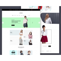 Modern Fashion Store Website Template