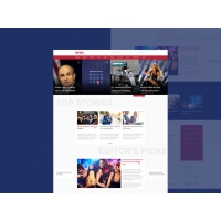 News and Magazine Style Website