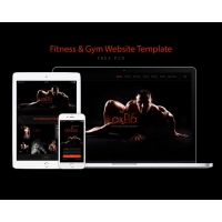 Fitness and Gym Website Template Free