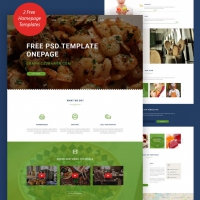 Cooking Blog Website Template Free