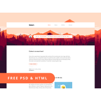 Clean Personal Website Page Free