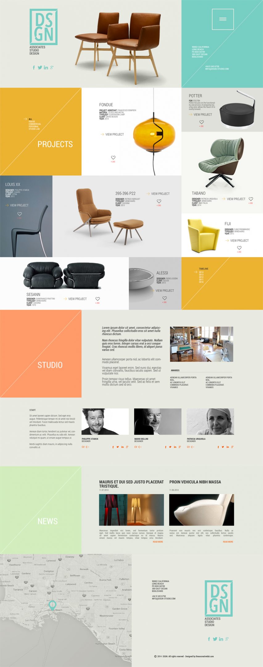 Design Studio Portfolio Website