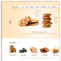 Delecioussary Cookies Website Template 