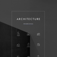 Architecture Free PSD Icon Pack