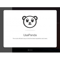 Panda Icon Free PSD