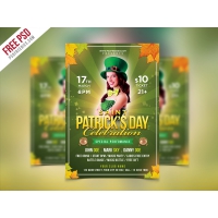 Saint Patrick’s Party Flyer PSD Template