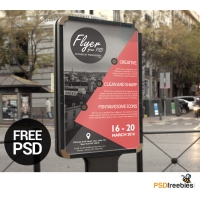 Business Advertisement poster or Flyer Template PSD
