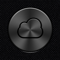 Cloud Metalic Button