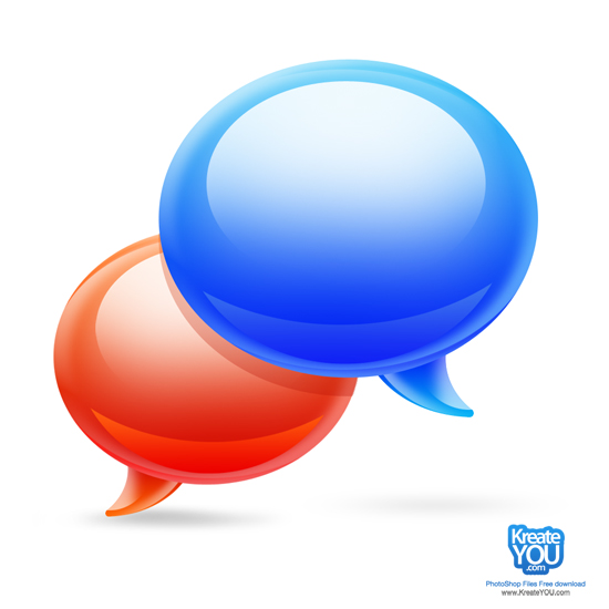 Chat Icon PSD