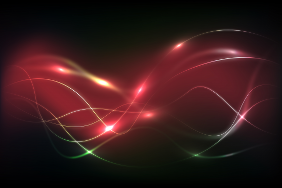 Abstract Glowing Lines