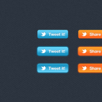 Social Buttons By Visualcake