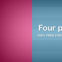 Four Patterns Free PNG
