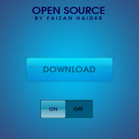 Open Source Buttons By Faizan Haider