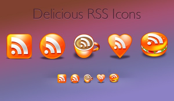 Deliciously Brilliant RSS Icons Pack