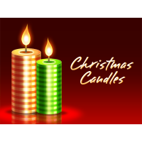 Christmas Candles PSD Download