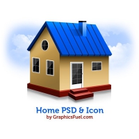 Home PSD & Icons