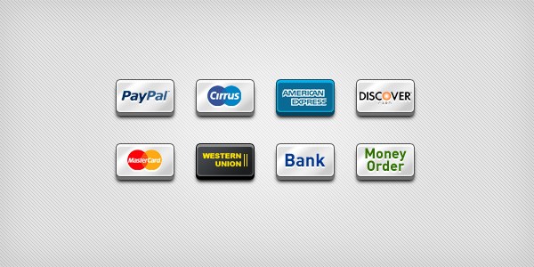 8 Popular Payment Icons