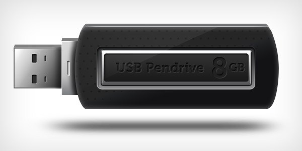USB Pen-Drive Icon 
