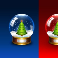 Christmas Snow Globe Icon
