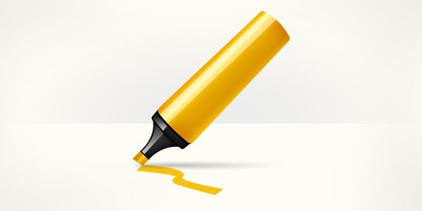 Marker Pen Highlighter Icon