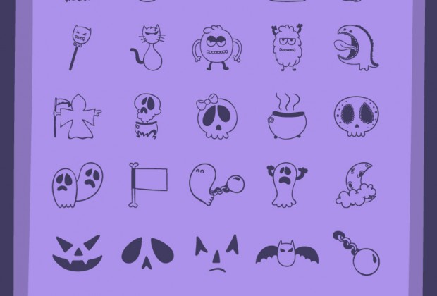 100 Terrifying Free Halloween Icons