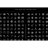 300 Free PNG Icons And Symbols For iPhone And IPad Apps