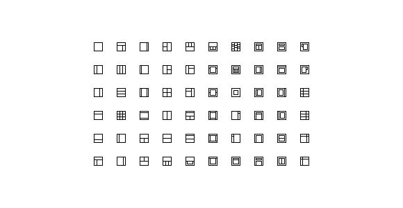 Layouts Icons 
