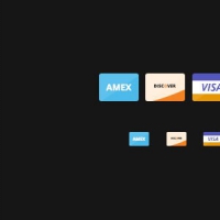Flat Credit Cards Icons PSD