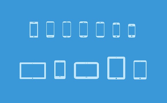 Mobile Devices Icons V3 PSD