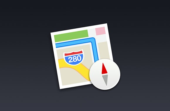 iOS7 Map Icon PSD