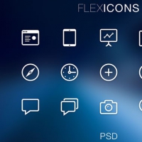 FlexIcons – PSD Icons