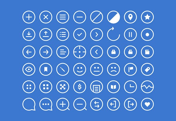 48 Essential Rounded Icons