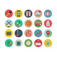 Roundicons – 60 Free Coloured Icons
