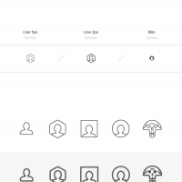 230 Wireframe Icons