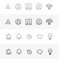 Free Download Wireframe Icons