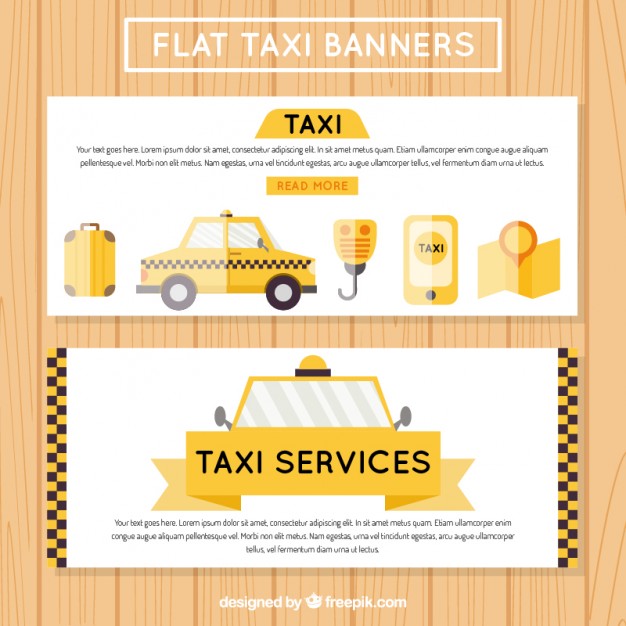Useful Taxi Banners