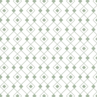 Pattern Made Of Green Outlined Shapes