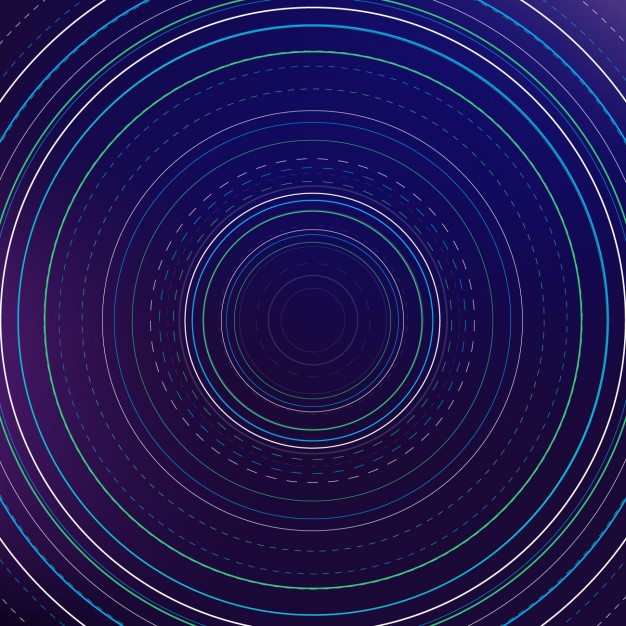 Abstract Background With Circles
